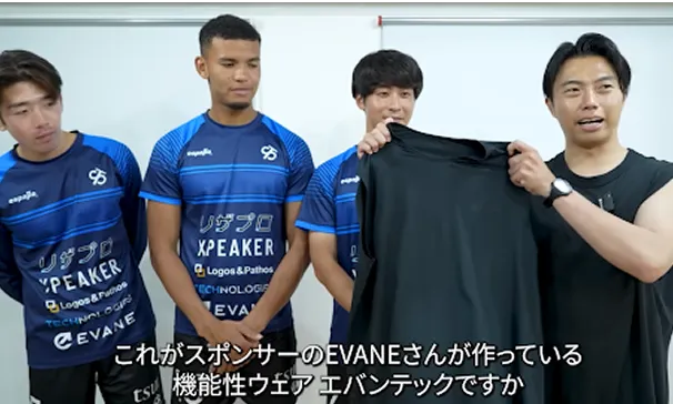 EVANE様　　タイアップ動画の撮影